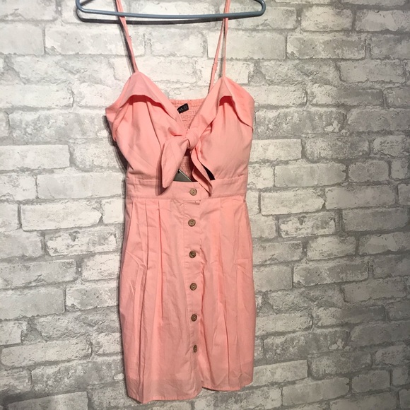 Light pink Bowknot Cami Dress - Picture 3 of 6